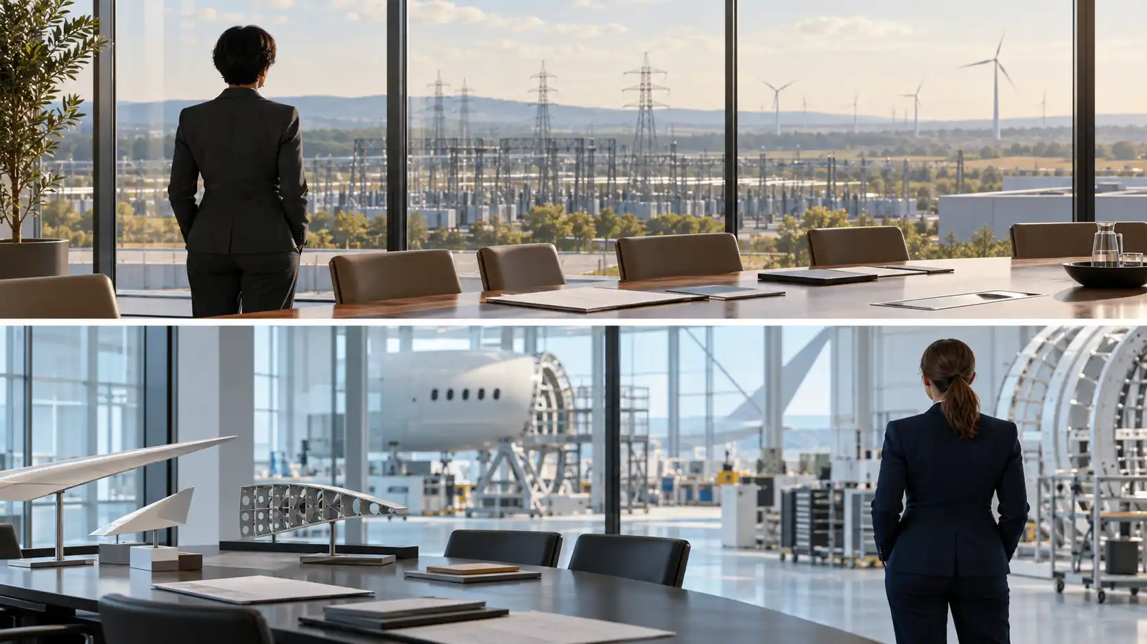 Anonymous executive in a modern operations meeting