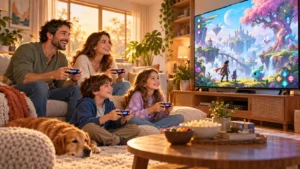 PlayMyWorld Zylandrix FV game experience illustration