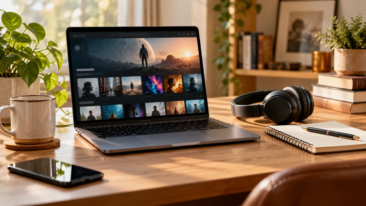 Laptop and notebook arranged for reliable entertainment research
